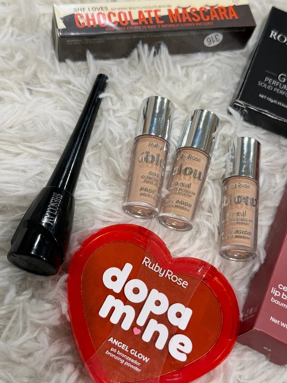 17 Items PageVine Liquid Lipstick & Ruby Rose Dopamine Cheek Tint Bundle